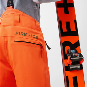 fire ice men scott pants orange